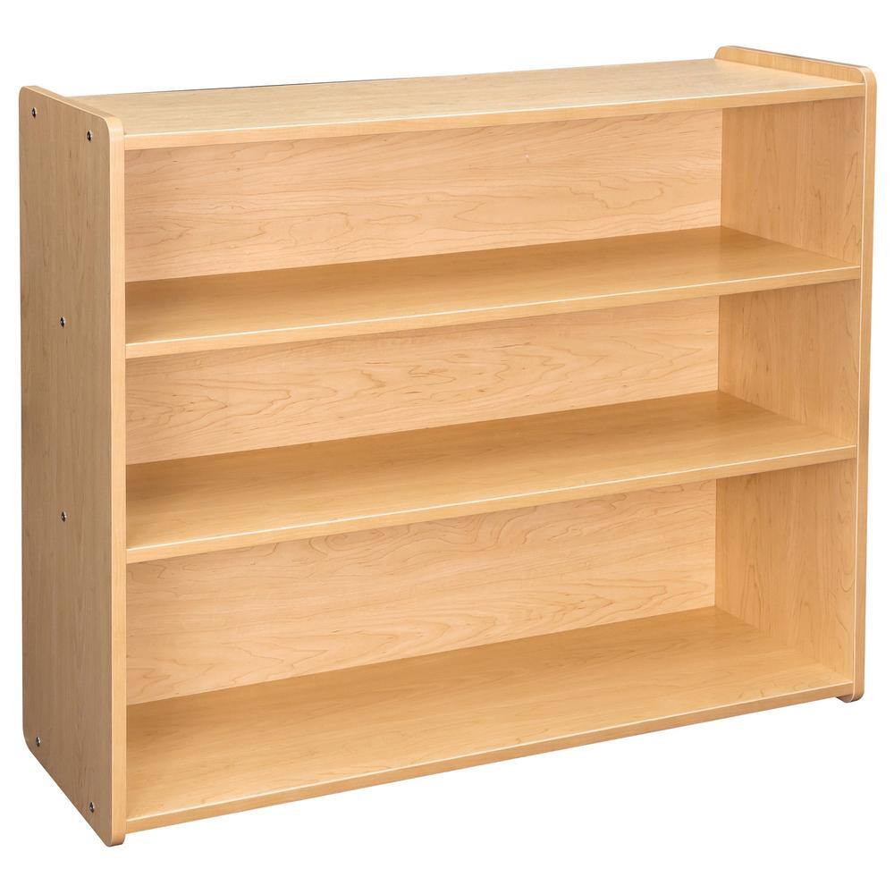 46 in. W x 37.5 in. H, Laminate School Age Storage Shelf Kids Bookcase Toy 