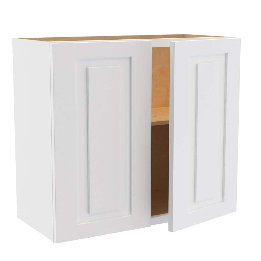 Home Decorators Collection Grayson Pacific White Painted Plywood Shaker ...