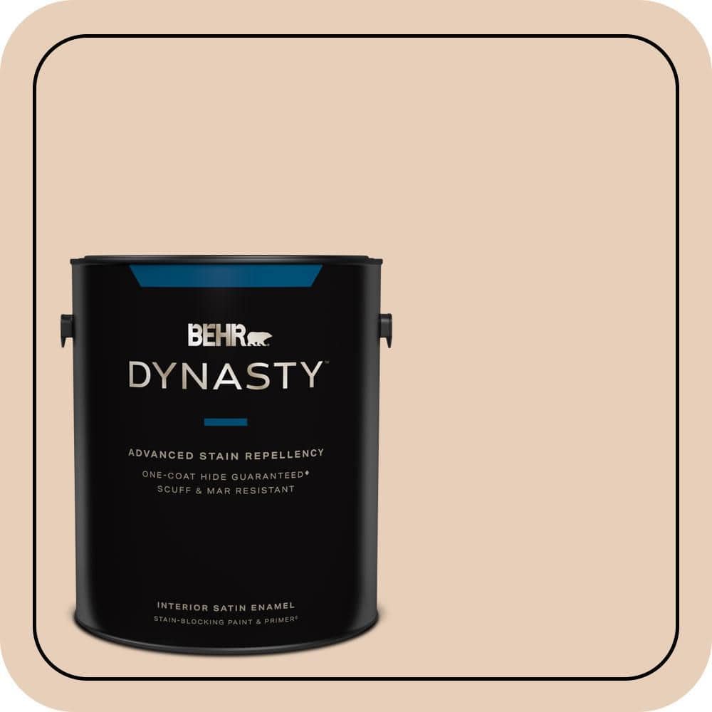 1 gal. #ECC-16-1 Floral Bluff Satin Enamel Interior Stain-Blocking Paint & Primer price history on PriceWatchPro