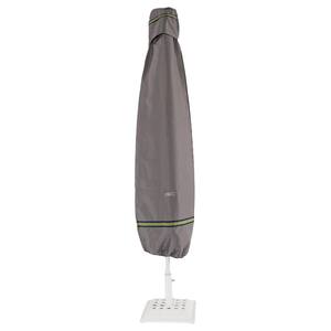 Soteria 76 in. Grey Umbrella Cover with Integrated Installation Pole