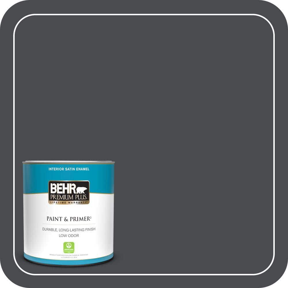 1 qt. #N500-7 Night Club Satin Enamel Low Odor Interior Paint & Primer price history on PriceWatchPro