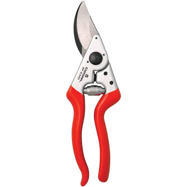 Corona 2.75 in. Angled High Carbon Steel Blade with Forged Aluminum Handles Left-Handed Bypass Hand Pruner
