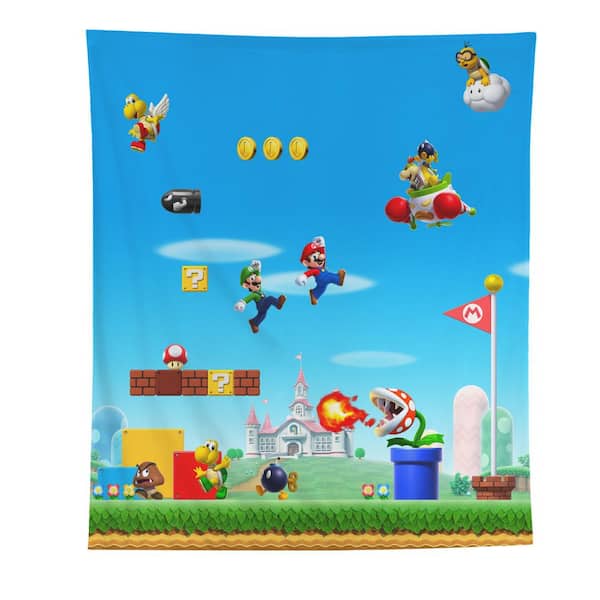 RoomMates Multicolor Nintendo Super Mario Tapestry