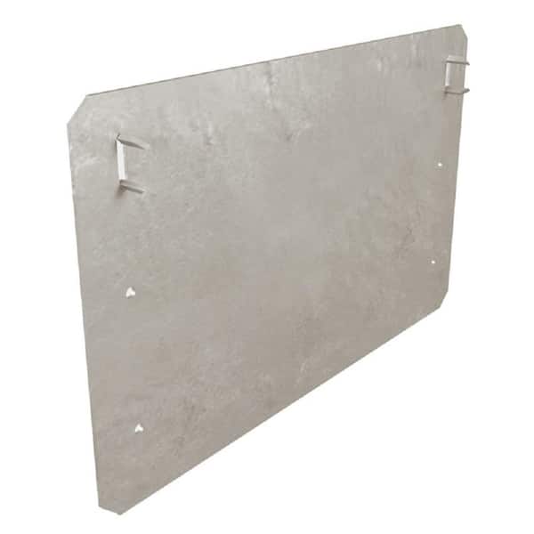 MITEK 5 in. x 8-1/16 in. 16-Gauge G90 Protection Plate