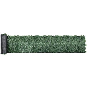 Ivy Privacy Fence Screen 39 in. x 198 in. Faux Leaf Artificial Hedges 3-Layers Greenery Leaves Panel for Garden
