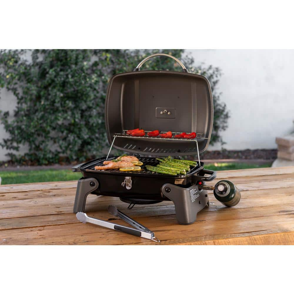 1-Burner Portable Propane Gas Table Top Grill in Black Best Deals and ...