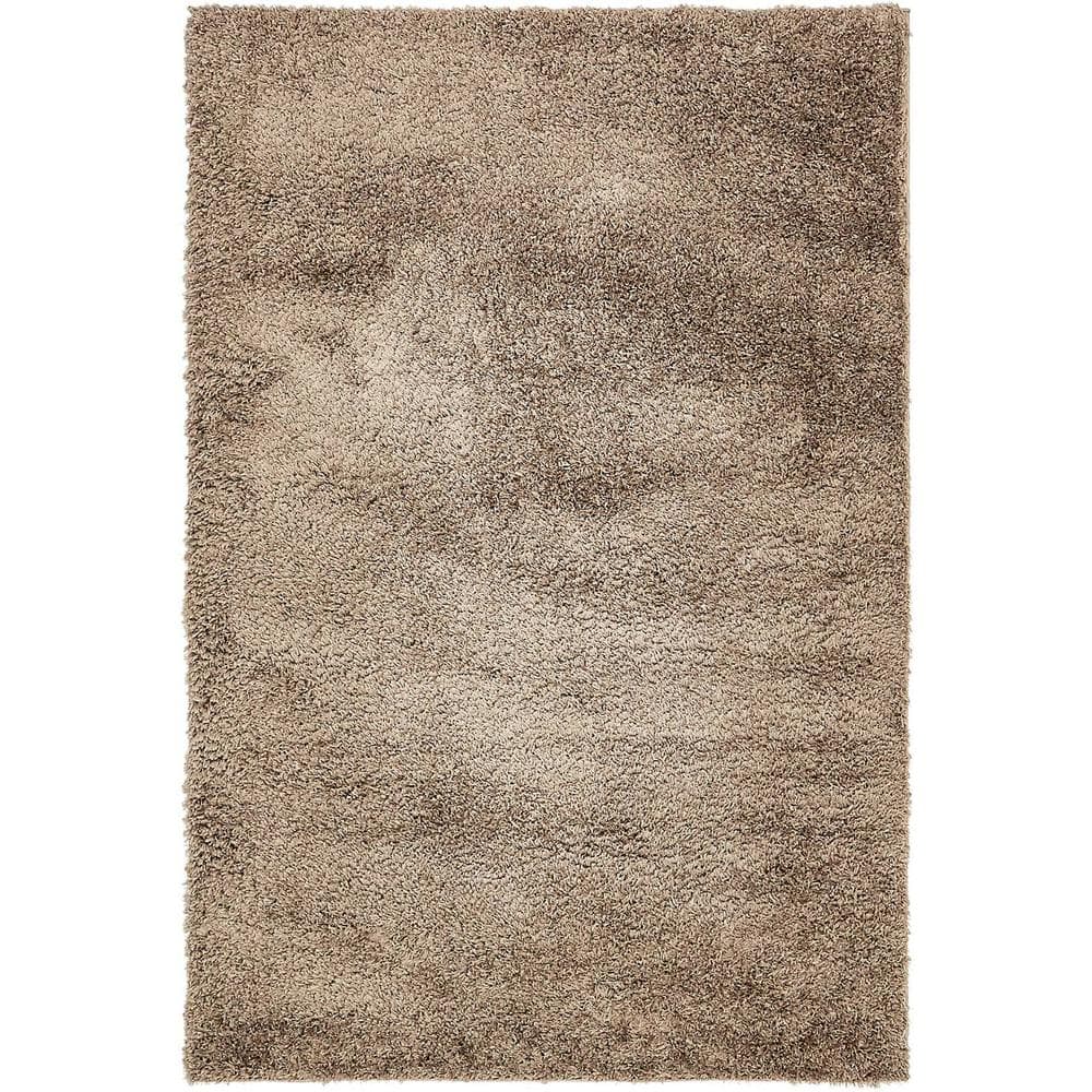 Studio Solid Shag Brown 4' 0 x 6' 0 Area Rug price history on PriceWatchPro