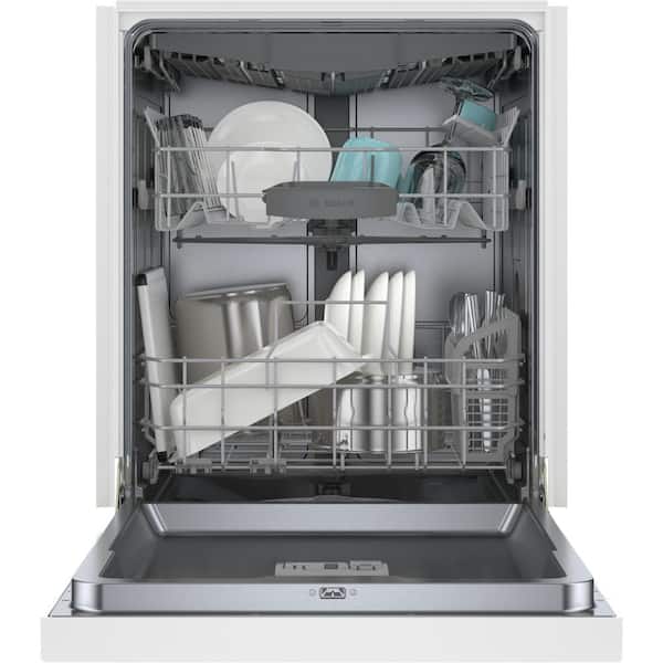Bosch 300 Series Dishwasher 24 White - She53c82n