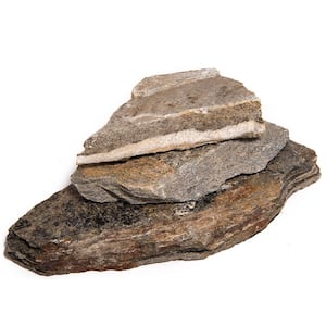 14 in. x 12 in. x 2 in. 60 sq. ft. Red Mountain Natural Flagstone for Landscape, Gardens and Pathways
