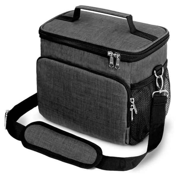 9 qt. Insulated Leakproof Freezable Lunch Bag Cooler or Office School Picnics with Adjustable Strap for Adults & Kids