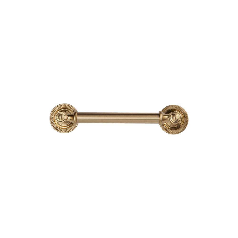 Minted Satin Brass 4" Center to Center Bar Pull