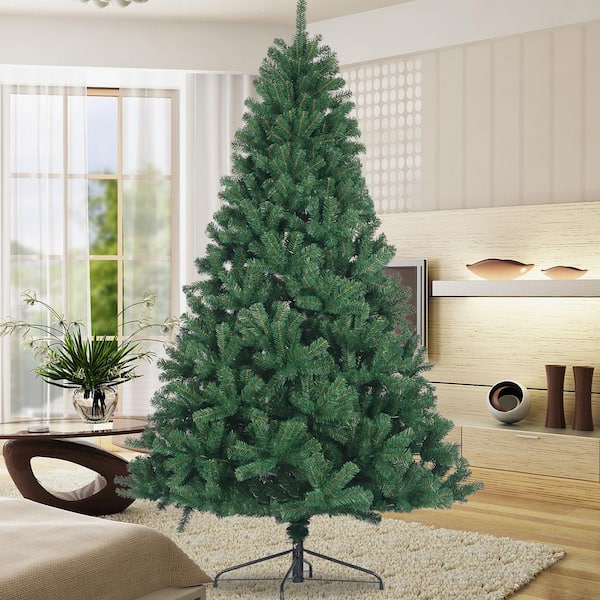 DIY Branch Christmas Tree with Metallic Acorn Ornaments