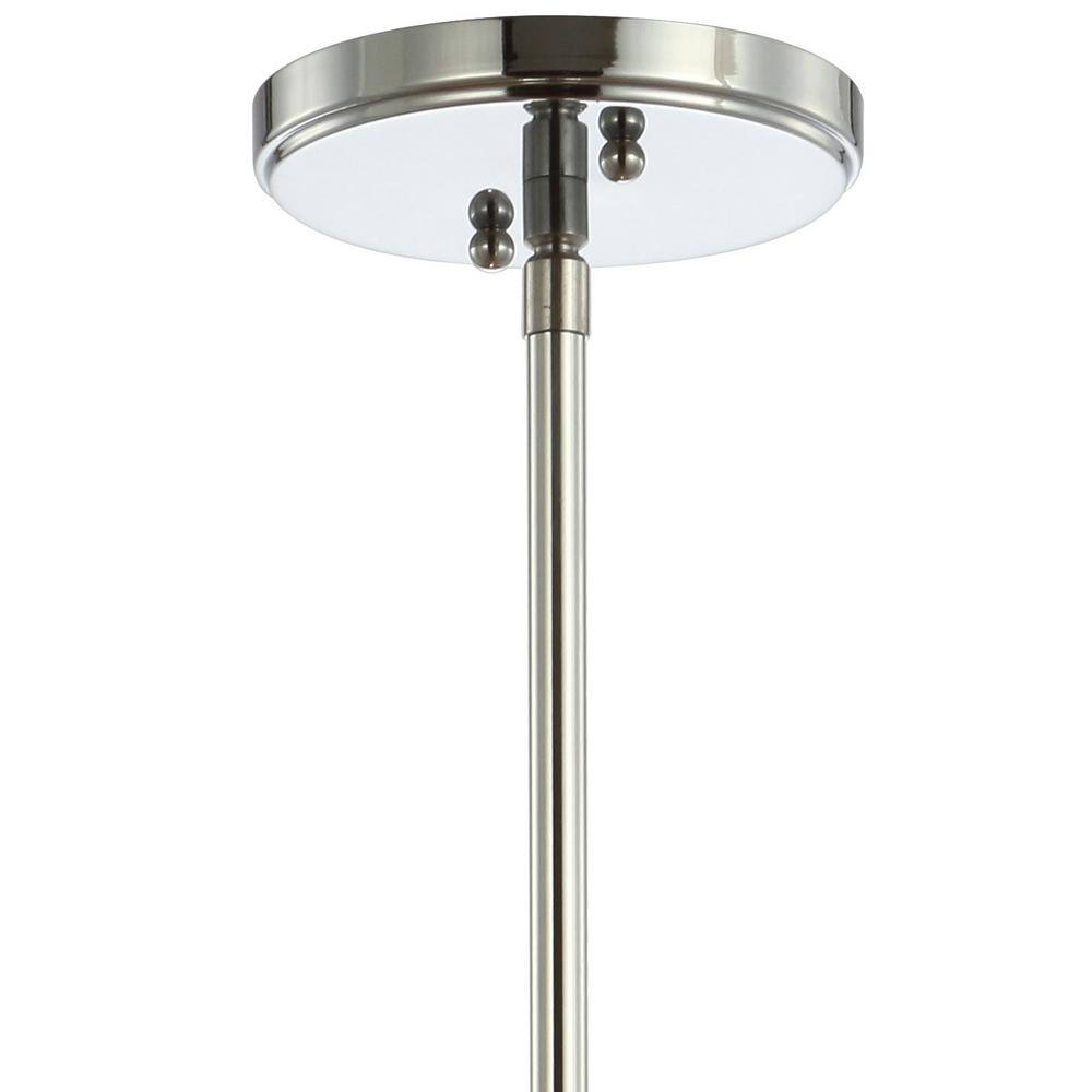 Kurtz 7.25" Chrome Glass LED Pendant Light