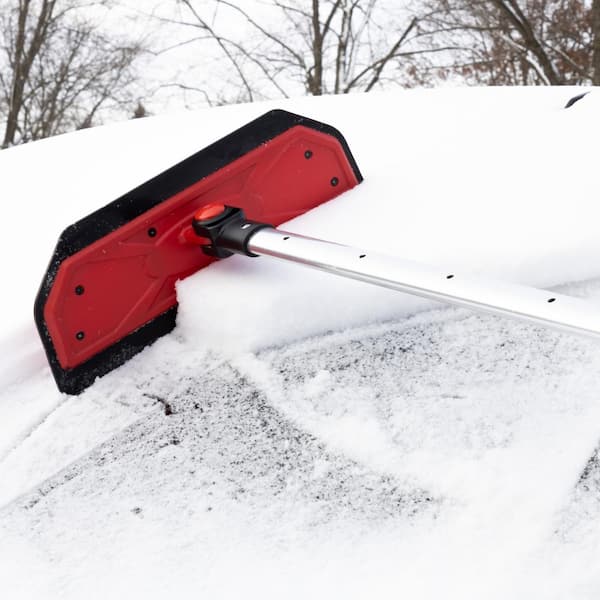 The Telescoping Snow Broom - Hammacher Schlemmer