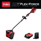 12 in. 60-Volt Battery Cordless Electric Snow Shovel with 2.5 Ah Battery Plus Charger