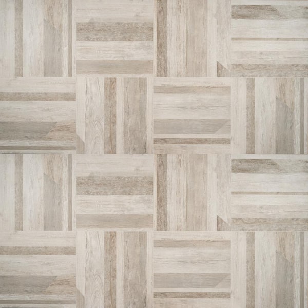Ivy Hill Tile Numa Natural 24.01 in. x 24.01 in. Matte Porcelain Floor and Wall Tile (16.03 sq. ft./Case)