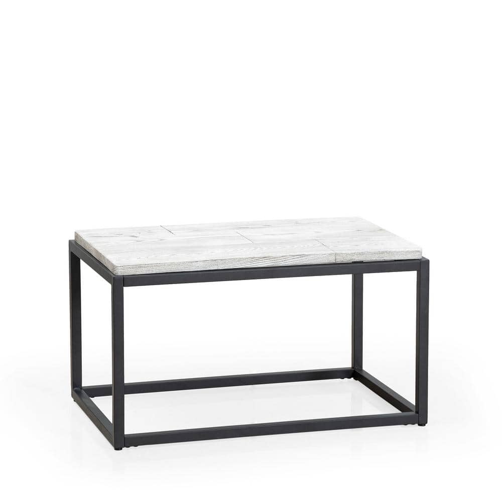 32 in. Width Square MDF Wood Outdoor Coffee Table