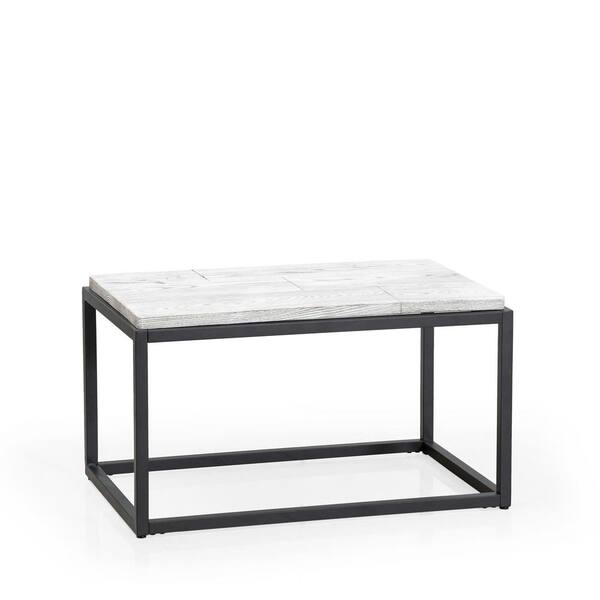Unbranded 32 in. Width Square MDF Wood Outdoor Coffee Table