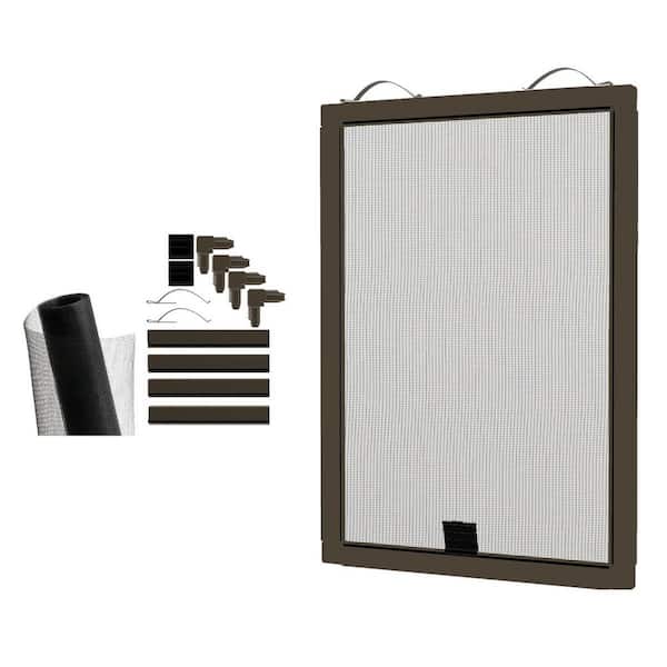 Window Screen Kit with Mesh 36 in. x 36 in. Bronze