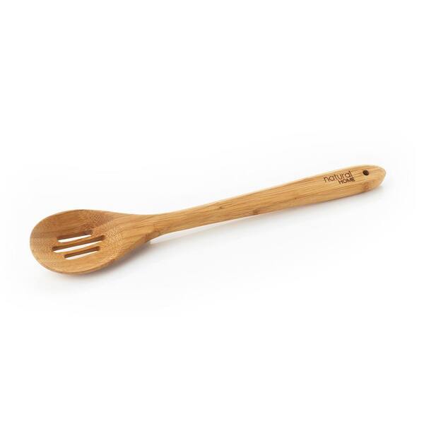 Unbranded Bamboo Slotted Spoon