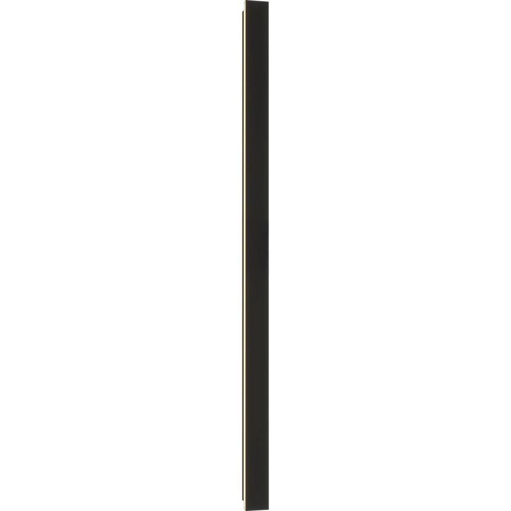 Matte Black 48" LED Outdoor Wall Light
