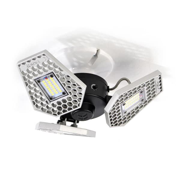 Stkr Trilight 4000 Lumen Motion Sensor, Motion Sensor Garage Light Home Depot
