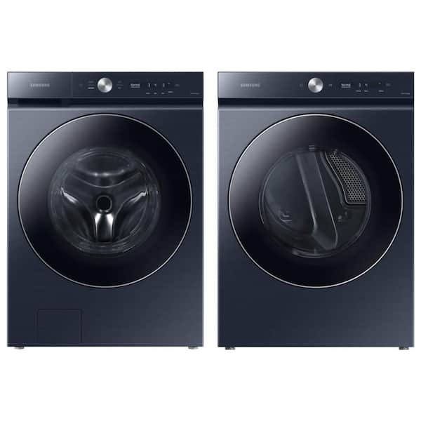 Bespoke 5.3 cu. ft. Washer with AI OptiWash and 7.6 cu. ft. Dryer with AI Optimal Dry Set