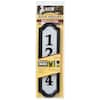 Rectangular Reflective Address Plaque 31035 - The Home Depot