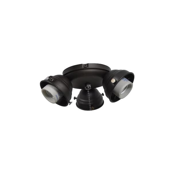 Glendale 52 in. Oil Rubbed Bronze Ceiling Fan Replacement Light Kit