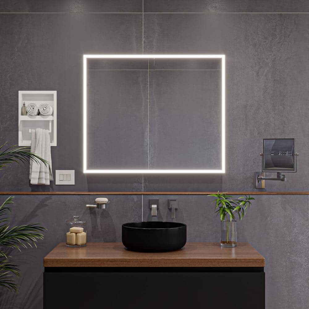 Brushed Nickel Modern Wall-Mounted Single Lever Bathroom Faucet