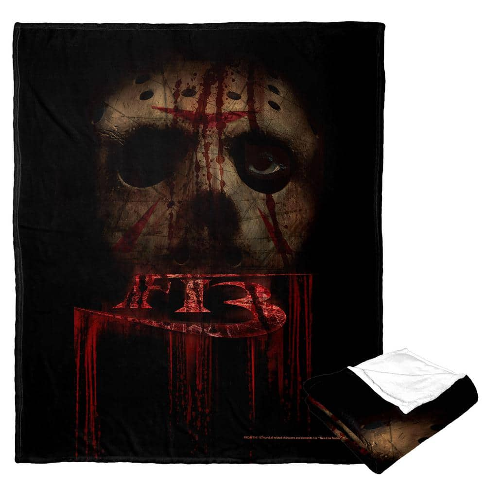 THE NORTHWEST GROUP Friday The 13Th Silk Touch Multi-Colored Throw Blanket The Thirteenth