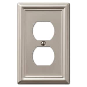 Chelsea 1 Duplex Wall Plate - Brushed Nickel