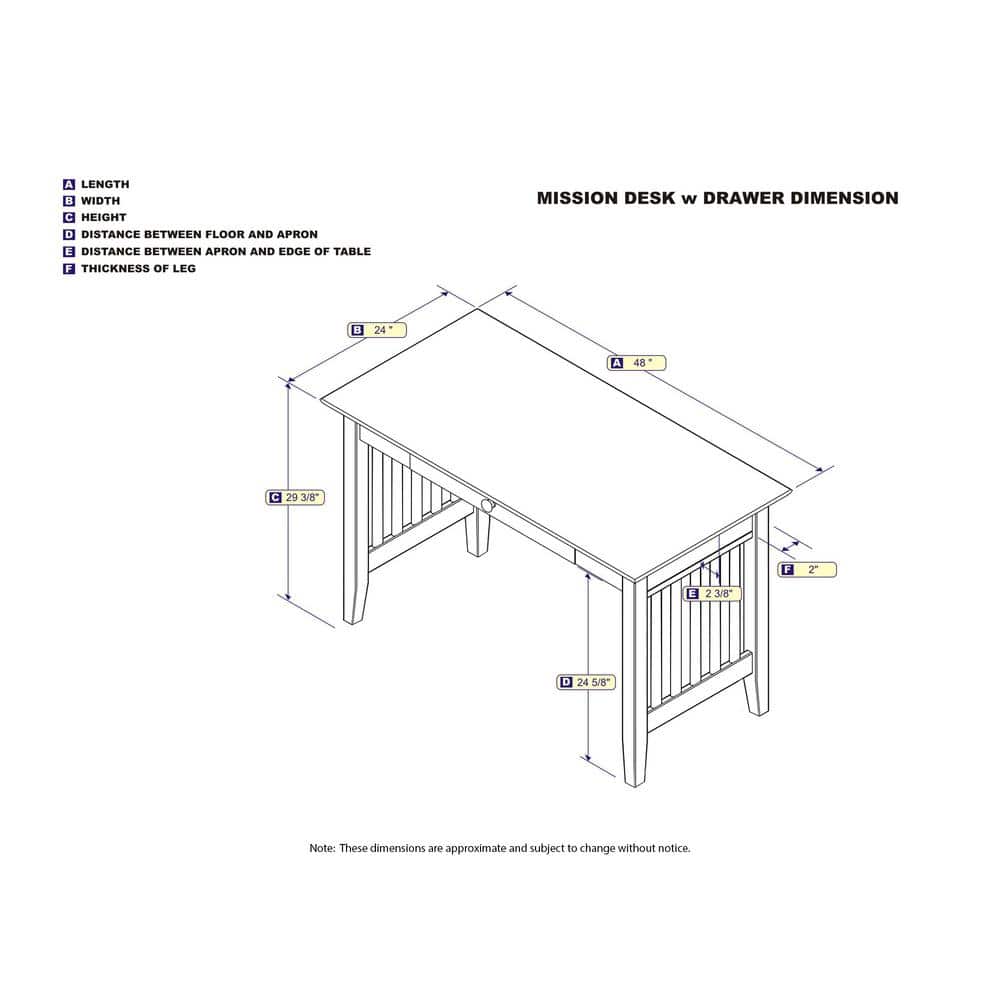 White Solid Wood Desk with Drawer, Power Outlet, and USB Port