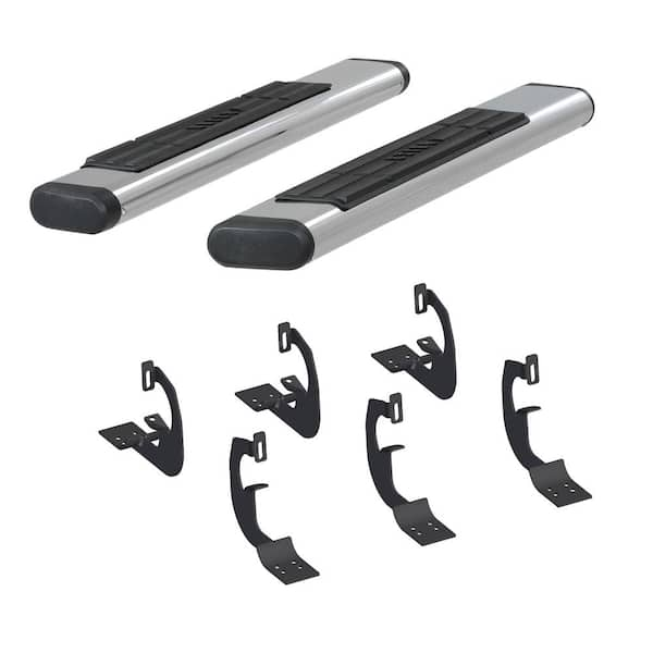 Aries 6 x 53-Inch Oval Polished Stainless Steel Nerf Bars, Select Ford F-250, F-350, F-450, F-550 Super Duty