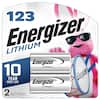 123 Lithium Batteries (2 Pack), 3V Photo Batteries
