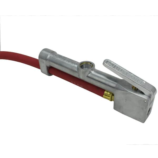 Milton S-504 Testa Gonfiatore Con Manometro | Dritta Per Pneumatici | Made In USA Con Tubo 38 Cm