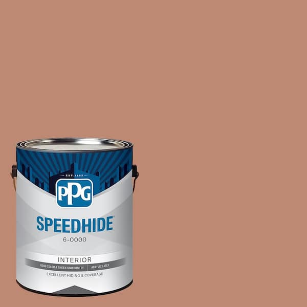SPEEDHIDE 1 gal. PPG1068-5 Terrazzo Tan Semi-Gloss Interior Paint