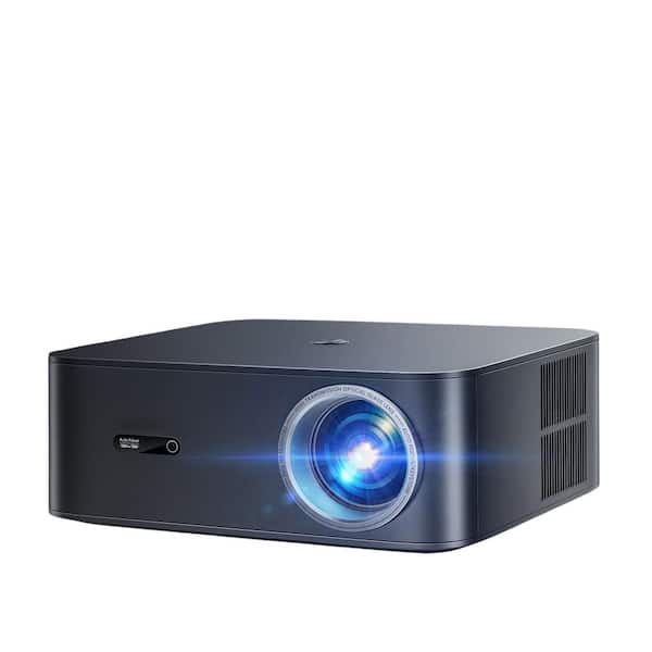 Vrbgify 1920 x 1080 4K Smart Projector with 1000 Lumens, WiFi 6, Bluetooth, Voice Control, USB, HDMI-Netflix-Licensed