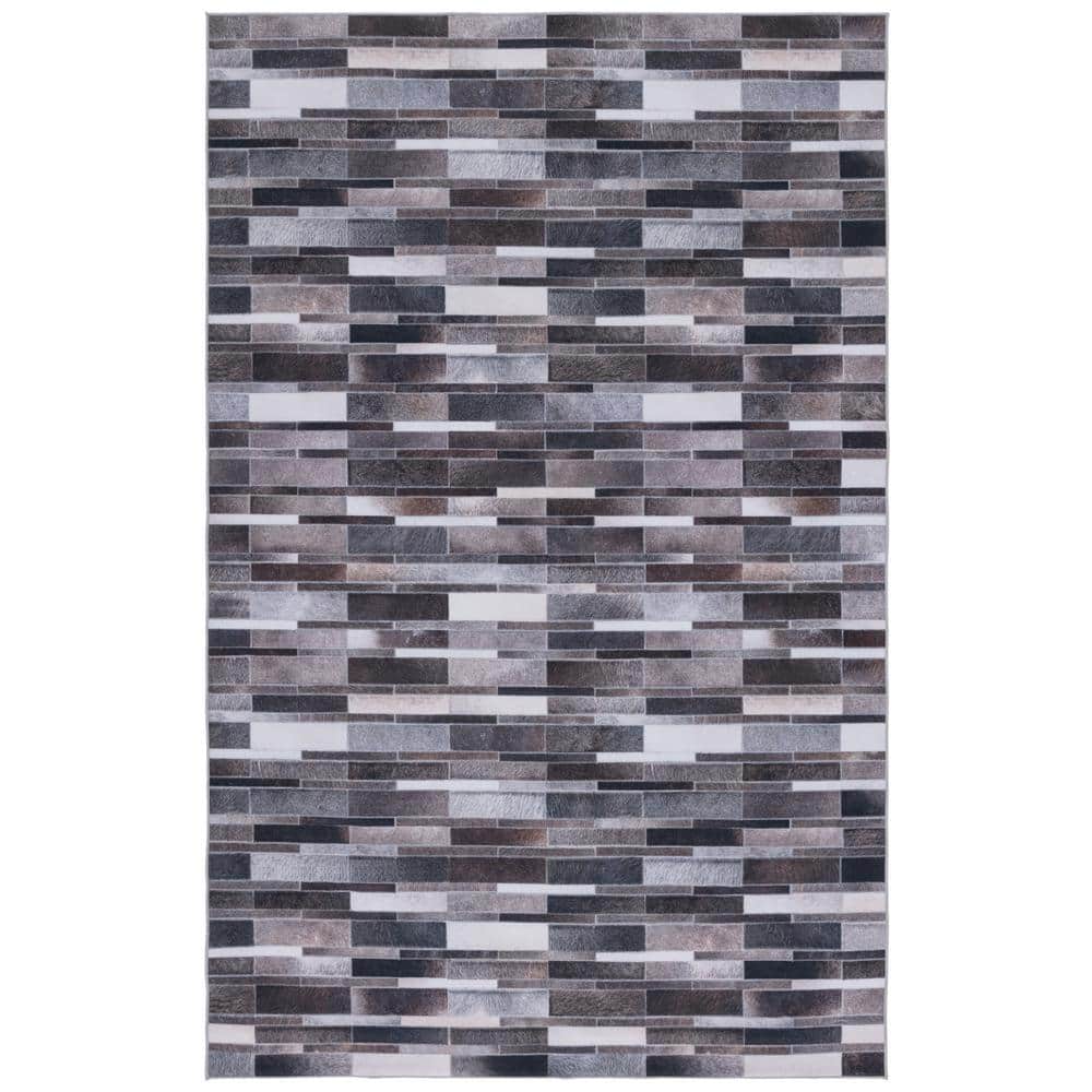 Ivory Faux Fur Rectangular Hand-knotted Rug, 3' x 5'