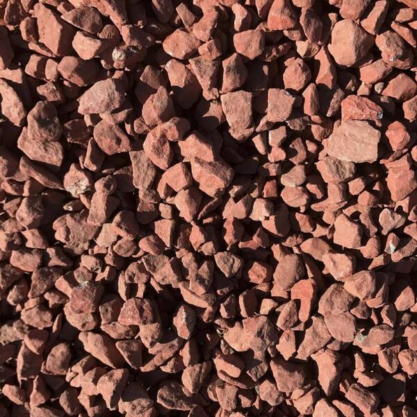 Butler Arts 3/4 in. Scarlet Red Landscaping Gravel (2200 lb. Super Sack)