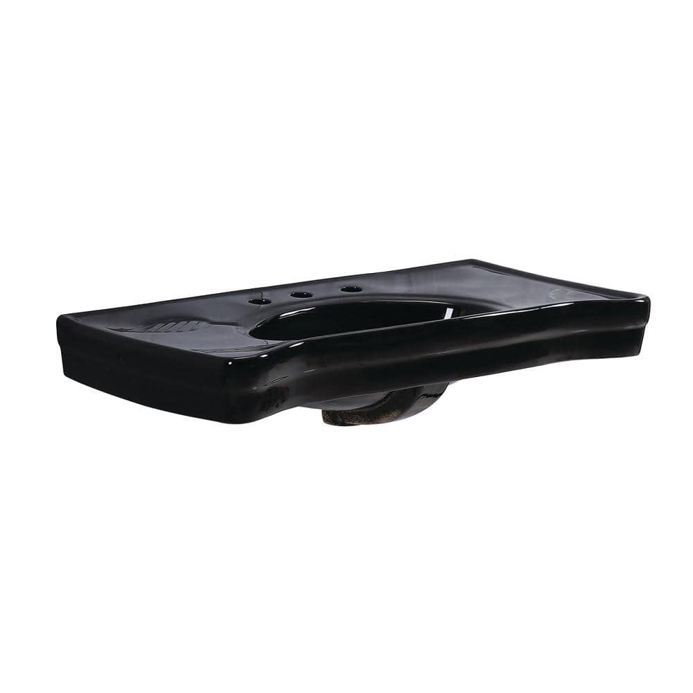 Imperial 35-13/16 in. L x 19-1/8 in. W Ceramic Console Sink Top in Black price history on PriceWatchPro