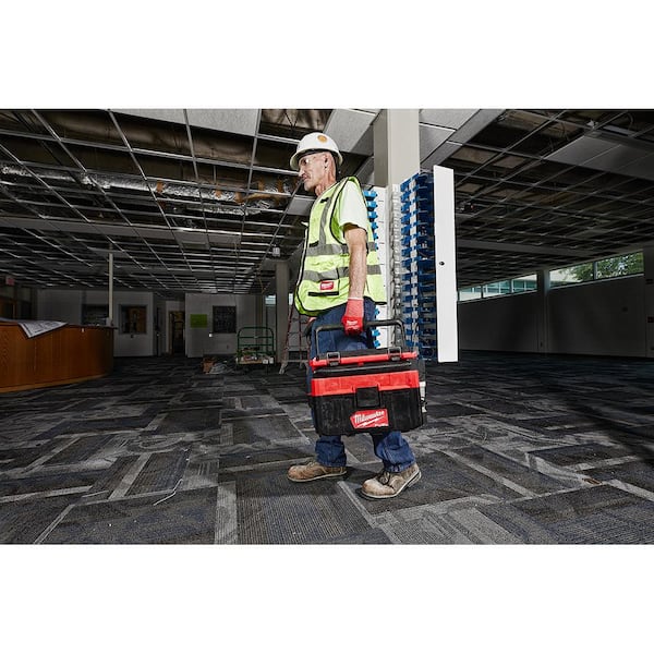 Milwaukee - M18 FUEL PACKOUT 18-Volt Lithium-Ion Cordless 2.5 Gal. Wet/Dry Vacuum with 5.0 Ah Battery and Charger