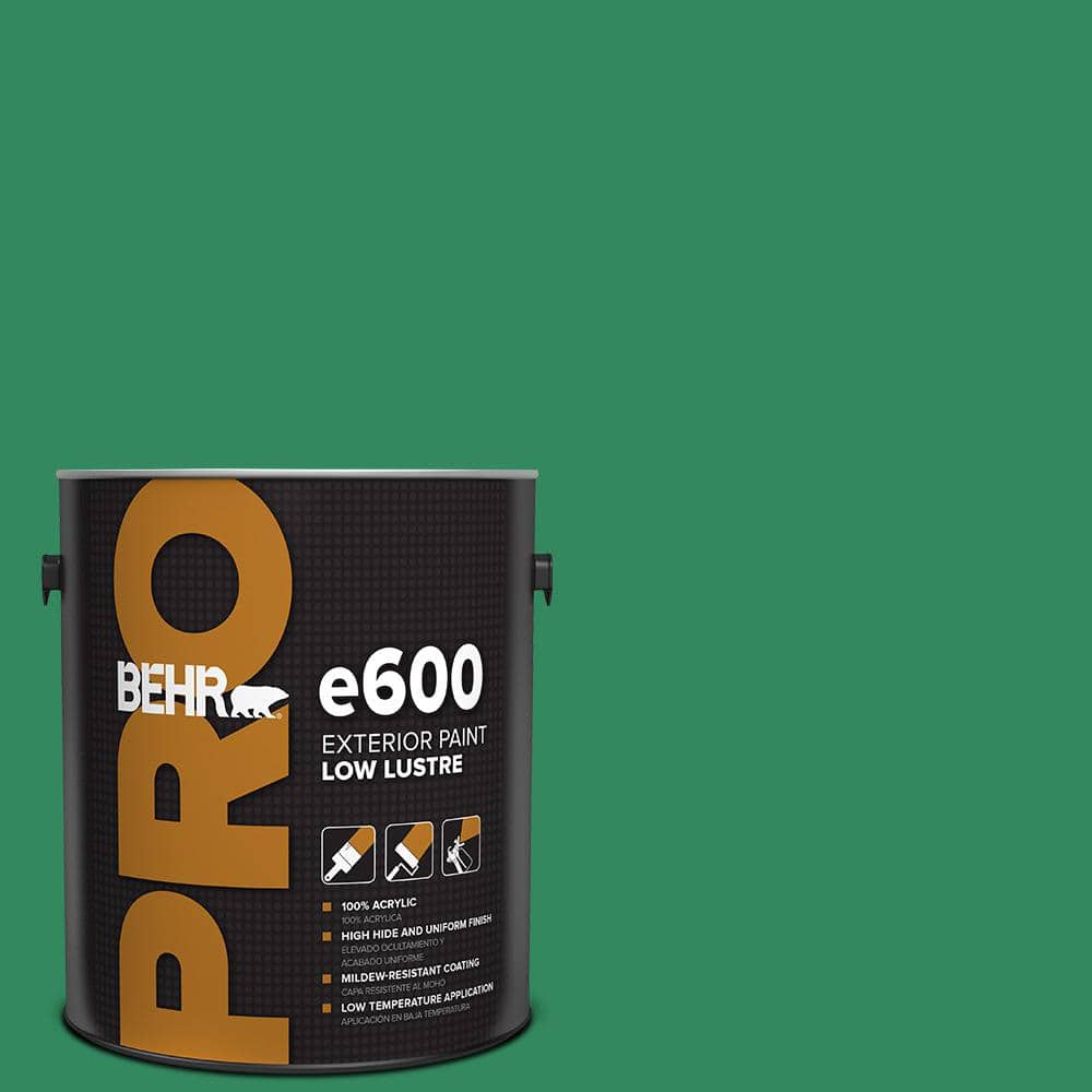 1 gal. #P420-6 Exquisite Emerald Low Luster Exterior Paint price history on PriceWatchPro