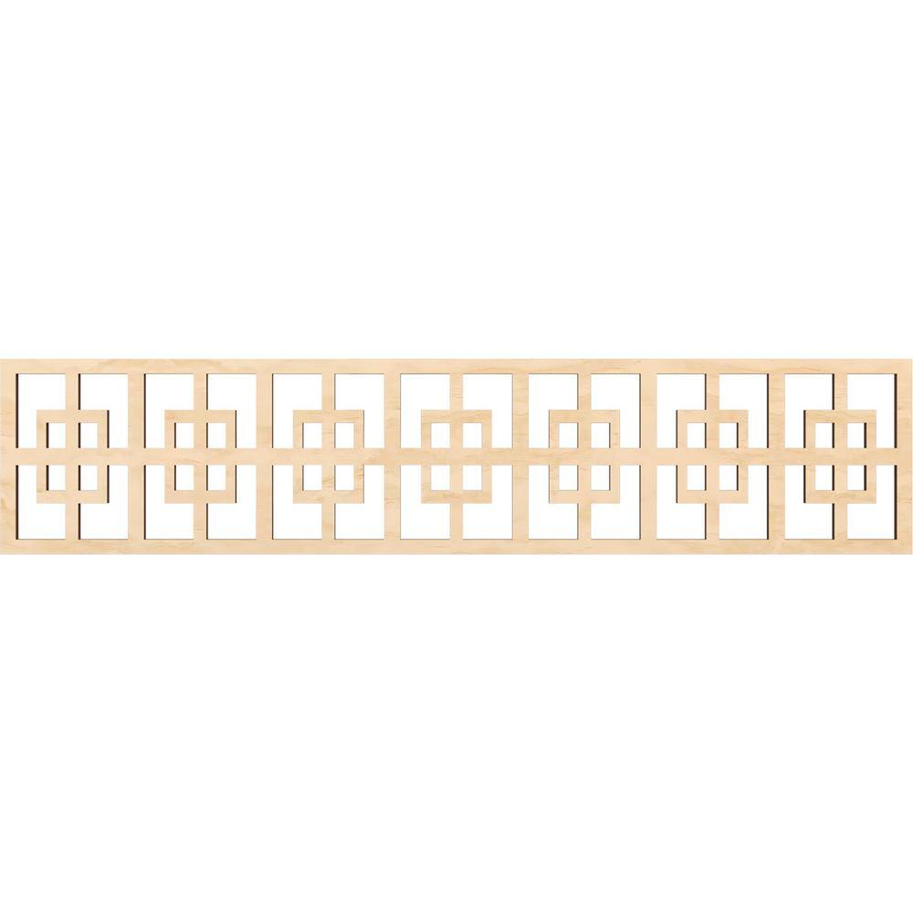 Cambridge Fretwork 0.375 in. D x 46.75 in. W x 10 in. L Birch Wood Panel Moulding price history on PriceWatchPro