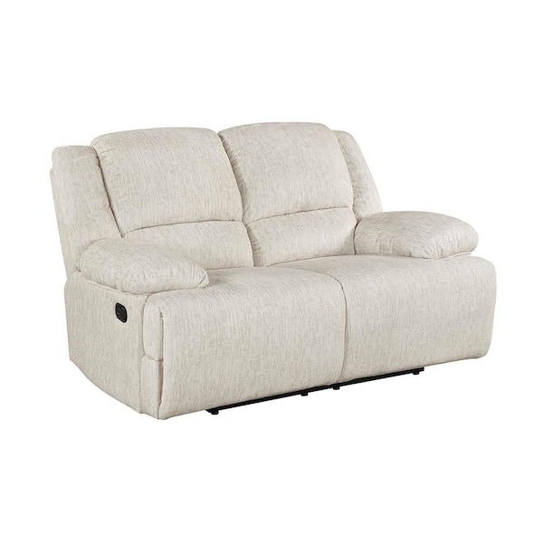 Lazzara Vortex 69 in W Microfiber Fabric 2-Seater Manual Double