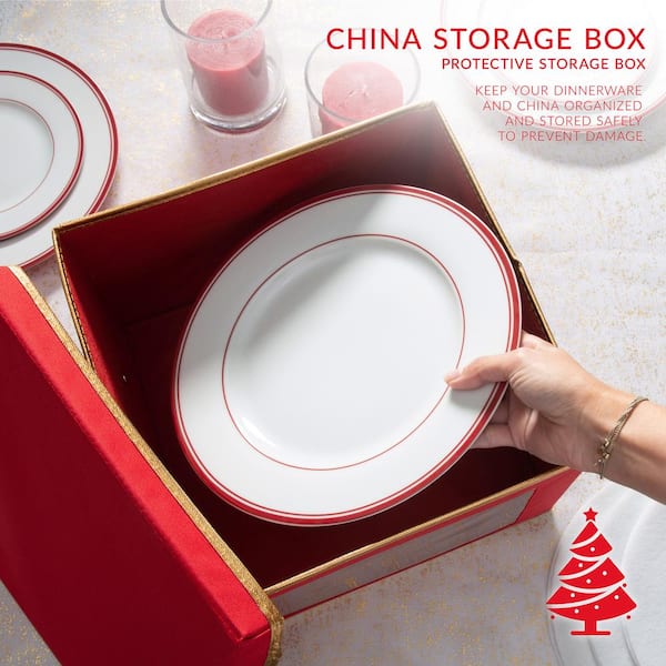 1pc Chinese Not Easily Broken Plastic Dinner Plates Household