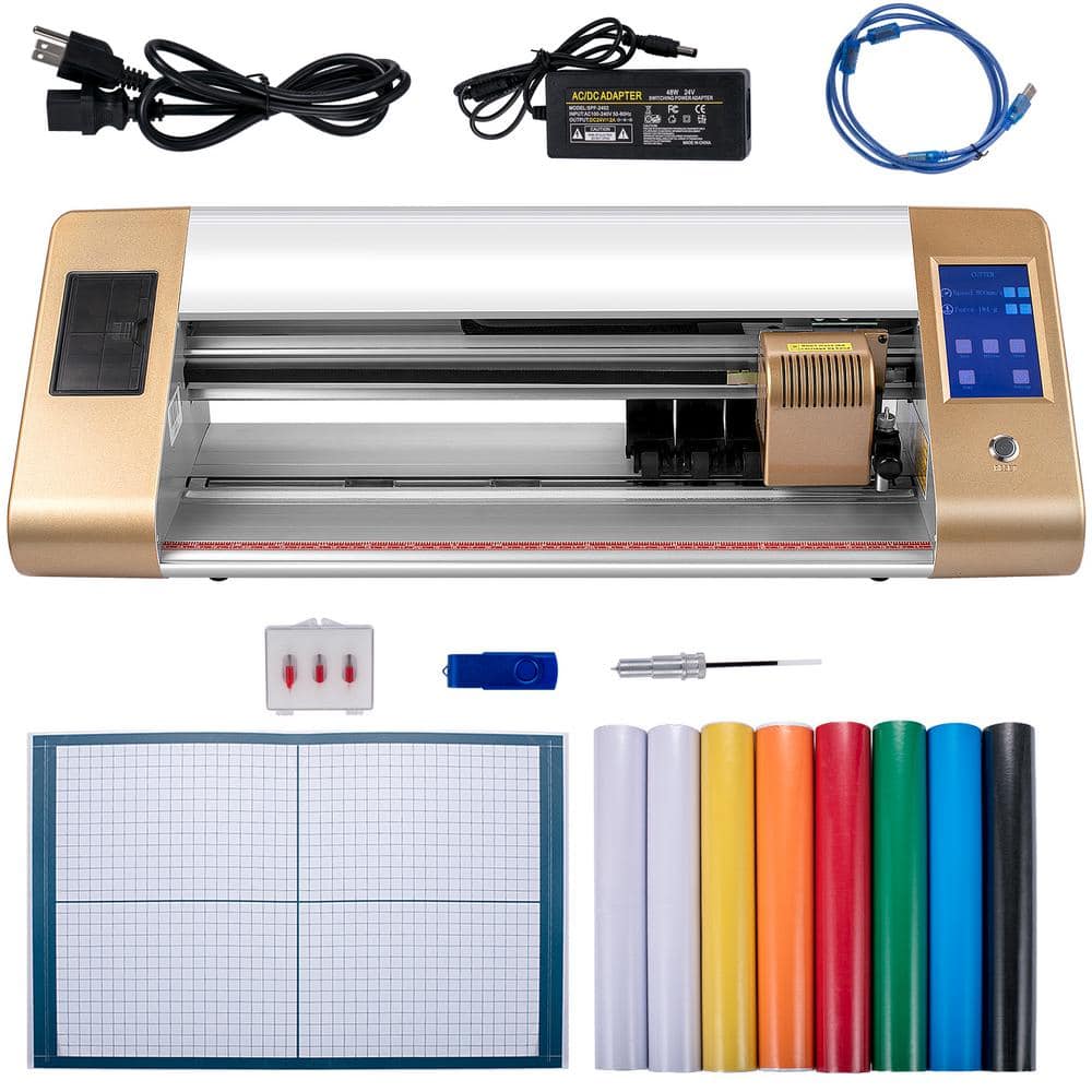 18 in. /450-millimeter maximum feed cutting plotter, automatic contour cutting plotter with LCD screen, adjustable force price history on PriceWatchPro