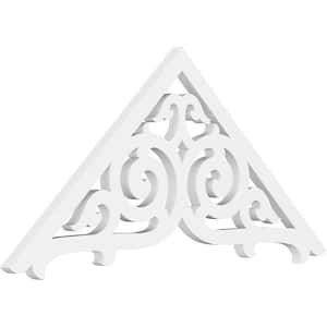 1 in. x 36 in. x 16-1/2 in. (11/12) Pitch Athens Gable Pediment Architectural Grade PVC Moulding