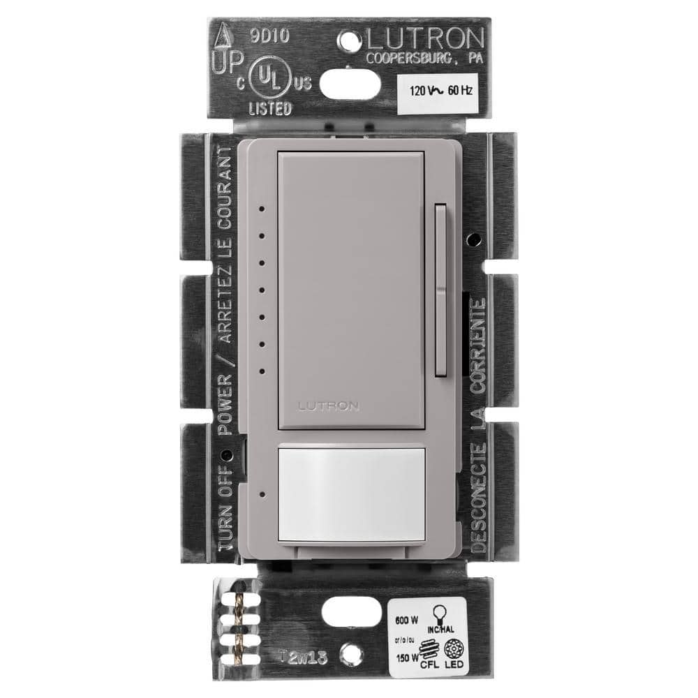 Maestro LED+ Motion Sensor/Dimmer Switch, 150W LED, Single Pole/Multi-Location, Gray (MSCL-OP153M-GR) price history on PriceWatchPro
