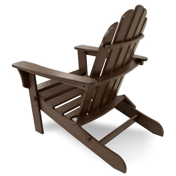 Cape Cod Vintage Lantern Folding Plastic Adirondack Chair